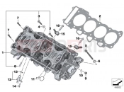 Cylinder Head - BMW Motorrad S 1000 RR 15 (0D10,0D21) 2015