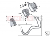 Exhaust flap - BMW Motorrad S 1000 RR 15 (0D10,0D21) 2015