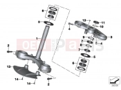 Fork bridge - BMW Motorrad S 1000 RR 15 (0D10,0D21) 2015