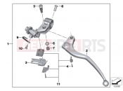 Clutch control assembly - BMW Motorrad S 1000 RR 15 (0D10,0D21) 2015