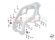 Engine mount - swing arm pivot - BMW Motorrad S 1000 RR 15 (0D10,0D21) 2015