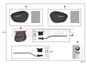 Saddle bag - BMW Motorrad S 1000 RR 15 (0D10,0D21) 2015
