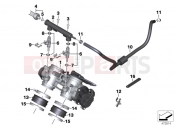 BMW Motorrad BMW 2017 F-Models K7x F 800 GS 17 (0B07, 0B17) Throttle Housing Assy