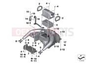 BMW Motorrad BMW 2017 F-Models K7x F 800 GS 17 (0B07, 0B17) Intake sound system