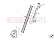 BMW Motorrad BMW 2017 F-Models K7x F 800 GS 17 (0B07, 0B17) Stanchion