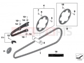 BMW Motorrad BMW 2017 F-Models K7x F 800 GS 17 (0B07, 0B17) Chain drive