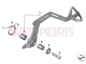 BMW Motorrad BMW 2017 F-Models K7x F 800 GS 17 (0B07, 0B17) Brake pedal