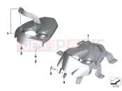 BMW Motorrad BMW 2017 F-Models K7x F 800 GS 17 (0B07, 0B17) Trim ignition steering lock