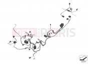 BMW Motorrad BMW 2017 F-Models K7x F 800 GS 17 (0B07, 0B17) Main wrg harness special-purpose vle.