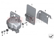 BMW Motorrad BMW 2017 F-Models K7x F 800 GS 17 (0B07, 0B17) Central chassis electronics