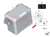BMW Motorrad BMW 2017 F-Models K7x F 800 GS 17 (0B07, 0B17) Aluminum case