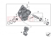 BMW Motorrad BMW 2017 R-Models K5x R 1200 GS Adve. (0A02, 0A12) Shift control housing cover