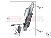 BMW Motorrad BMW 2017 R-Models K5x R 1200 GS Adve. (0A02, 0A12) Spring strut, ESA, front