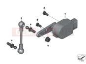 BMW Motorrad BMW 2017 R-Models K5x R 1200 GS Adve. (0A02, 0A12) Level sensor