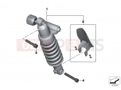 BMW Motorrad BMW 2017 R-Models K5x R 1200 GS Adve. (0A02, 0A12) Spring strut, rear