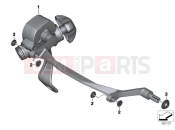 BMW Motorrad BMW 2017 R-Models K5x R 1200 GS Adve. (0A02, 0A12) Windshield adjustment, mechanical