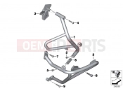 BMW Motorrad BMW 2017 R-Models K5x R 1200 GS Adve. (0A02, 0A12) Safety bar