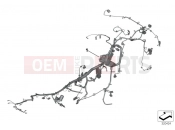BMW Motorrad BMW 2017 R-Models K5x R 1200 GS Adve. (0A02, 0A12) Main wiring harness