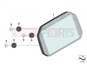 BMW Motorrad BMW 2017 R-Models K5x R 1200 GS Adve. (0A02, 0A12) Instrument cluster / TFT display