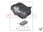 BMW Motorrad BMW 2017 R-Models K5x R 1200 GS Adve. (0A02, 0A12) LED headlight - Generation II