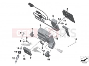 BMW Motorrad BMW 2017 R-Models K5x R 1200 GS Adve. (0A02, 0A12) Preparation for navigation system