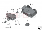 BMW Motorrad BMW 2017 R-Models K5x R 1200 GS Adve. (0A02, 0A12) Control units for DWA and TPM