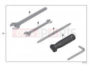 BMW Motorrad BMW 2017 R-Models K5x R 1200 GS Adve. (0A02, 0A12) Car tool