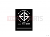 BMW Motorrad BMW 2017 R-Models K5x R 1200 GS Adve. (0A02, 0A12) Label 