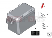 BMW Motorrad BMW 2017 R-Models K5x R 1200 GS Adve. (0A02, 0A12) Aluminum case
