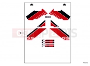 BMW Motorrad BMW 2017 R-Models K5x R 1200 GS Adve. (0A02, 0A12) Sticker set 'GS'
