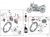 Brake service - BMW Motorrad R 1200 RS (0A05, 0A15) 2017