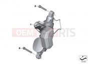 Spring strut, mounted parts - BMW Motorrad R 1200 RS (0A05, 0A15) 2017