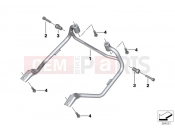Case holder - BMW Motorrad R 1200 RS (0A05, 0A15) 2017