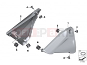 Battery cover - BMW Motorrad R 1200 RS (0A05, 0A15) 2017