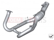 Exhaust manifold, chrome-plated - BMW Motorrad R 1200 RS (0A05, 0A15) 2017