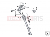 BMW Motorrad BMW 2017 C-Models C evolution (0C03) Side stand