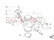 Throttle Housing Assy - BMW Motorrad F 650 CS 04 (0177,0187) 2005