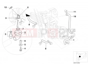 Radiator hoses/temperature sensor - BMW Motorrad F 650 CS 04 (0177,0187) 2005