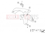 Stabilizer, front - BMW Motorrad F 650 CS 04 (0177,0187) 2005
