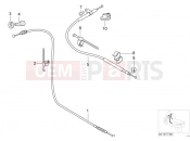 Bowden cables - BMW Motorrad F 650 CS 04 (0177,0187) 2005