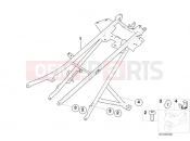 Rear frame - BMW Motorrad F 650 CS 04 (0177,0187) 2005
