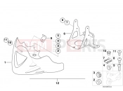 Engine spoiler - BMW Motorrad F 650 CS 04 (0177,0187) 2005