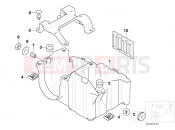 Battery tray - BMW Motorrad F 650 CS 04 (0177,0187) 2005