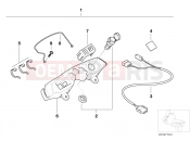 Retrofit kit, socket - BMW Motorrad F 650 CS 04 (0177,0187) 2005