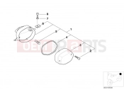 Rear light - BMW Motorrad F 650 CS 04 (0177,0187) 2005