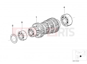 BMW Motorrad BMW 1995 R-Models 4V R 850 R 94 (0401,0406) 5-speed trans. intermediate shaft