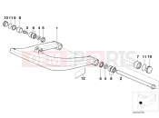 BMW Motorrad BMW 1995 R-Models 4V R 850 R 94 (0401,0406) Trailing arm