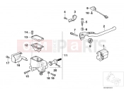 BMW Motorrad BMW 1995 R-Models 4V R 850 R 94 (0401,0406) Handle unit right/single parts