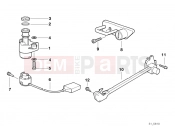 BMW Motorrad BMW 1995 R-Models 4V R 850 R 94 (0401,0406) Ignition light switch/locking mechanism