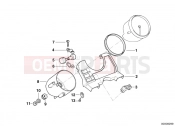 BMW Motorrad BMW 1995 R-Models 4V R 850 R 94 (0401,0406) Dashboard mounting parts, authorities